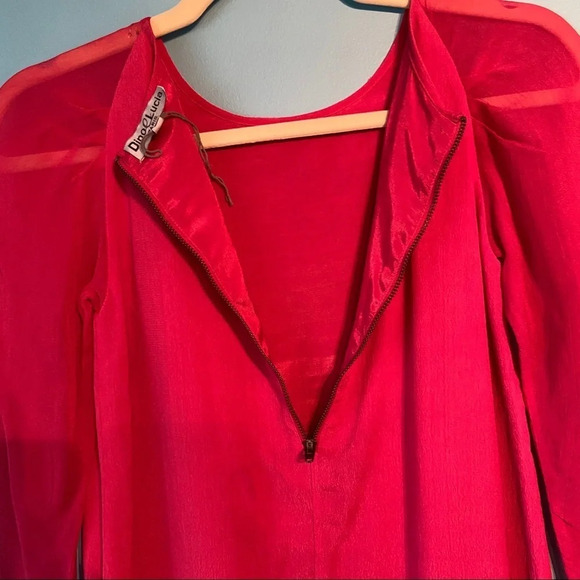 BNWOT Girls Dino e Lucia pink Phoenix dress in size girls 8 - Picture 4 of 8